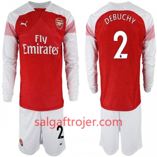 Arsenal Fodboldtrøjer Hector Bellerin 2 Børn Hjemmebanesæt 2018/19 Langærmet Arsenal Fodboldtrøjer Hector Bellerin 2 Børn Hjemmebanesæt 2018/19 Langærmet